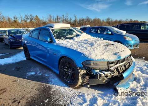 2019 Dodge Charger Scat Pack из США, поврежденный, VIN 2C3CDXGJ1KH541893